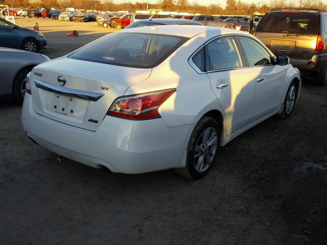 1N4AL3AP3EC157834 - 2014 NISSAN ALTIMA WHITE photo 4