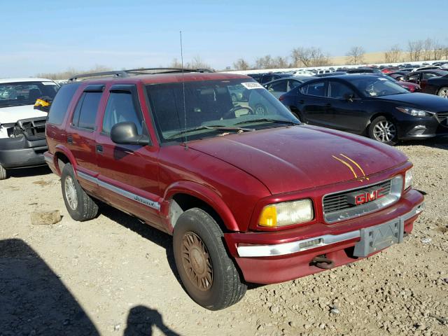 1GKDT13W4T2542066 - 1996 GMC JIMMY RED photo 1