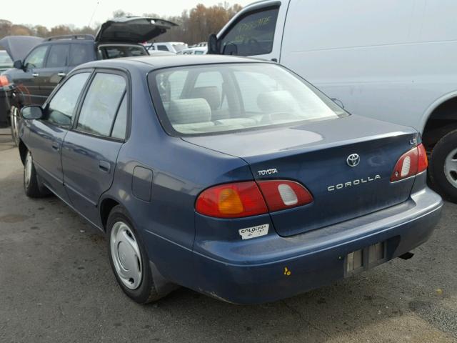 2T1BR18E3WC096516 - 1998 TOYOTA COROLLA VE BLUE photo 3