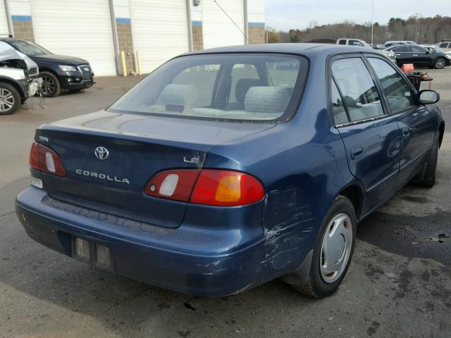 2T1BR18E3WC096516 - 1998 TOYOTA COROLLA VE BLUE photo 4