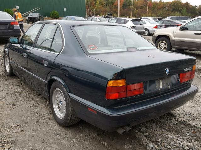 WBAHE6320SGF32850 - 1995 BMW 540 I AUTO GREEN photo 3