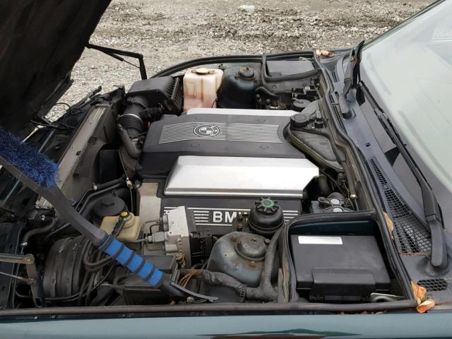 WBAHE6320SGF32850 - 1995 BMW 540 I AUTO GREEN photo 7