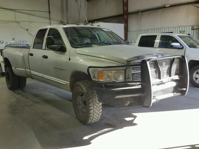 3D7MU48C64G247249 - 2004 DODGE RAM 3500 S GRAY photo 1