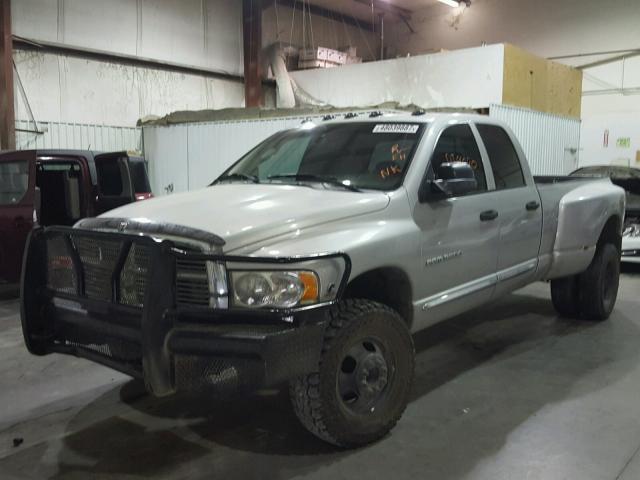 3D7MU48C64G247249 - 2004 DODGE RAM 3500 S GRAY photo 2