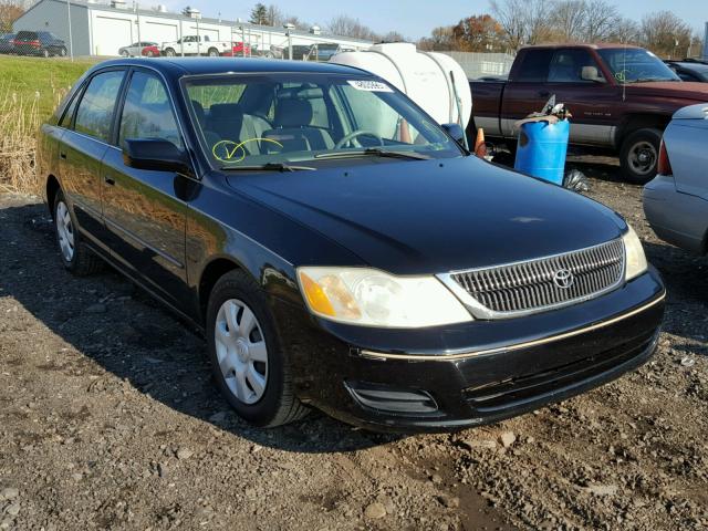 4T1BF28B92U223511 - 2002 TOYOTA AVALON XL BLACK photo 1