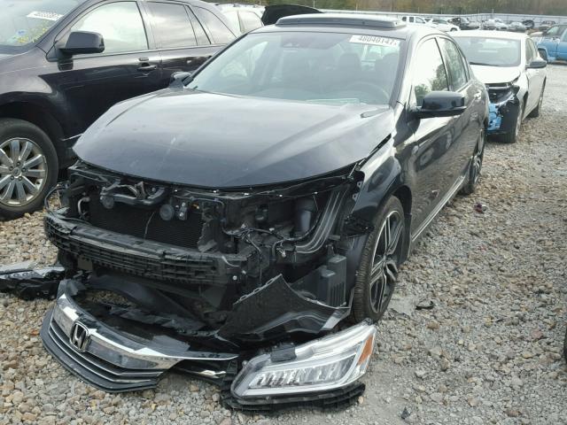 1HGCR3F94GA027931 - 2016 HONDA ACCORD TOU BLACK photo 2