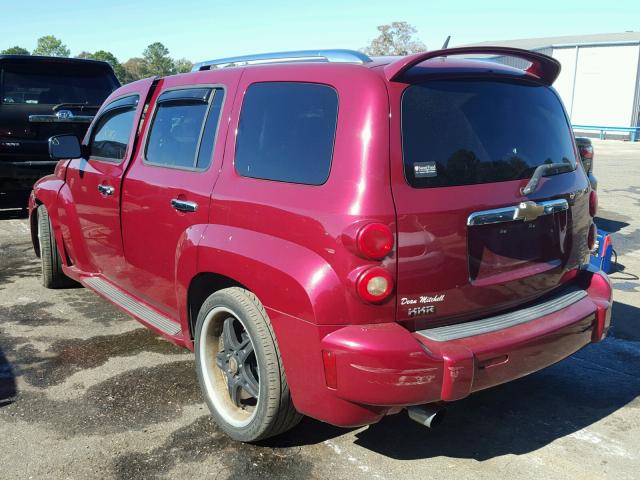 3GNDA23P27S631166 - 2007 CHEVROLET HHR LT RED photo 3