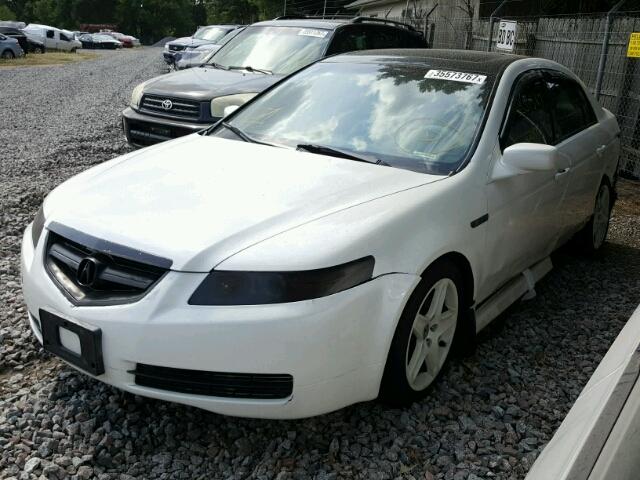 19UUA66264A007966 - 2004 ACURA TL WHITE photo 2