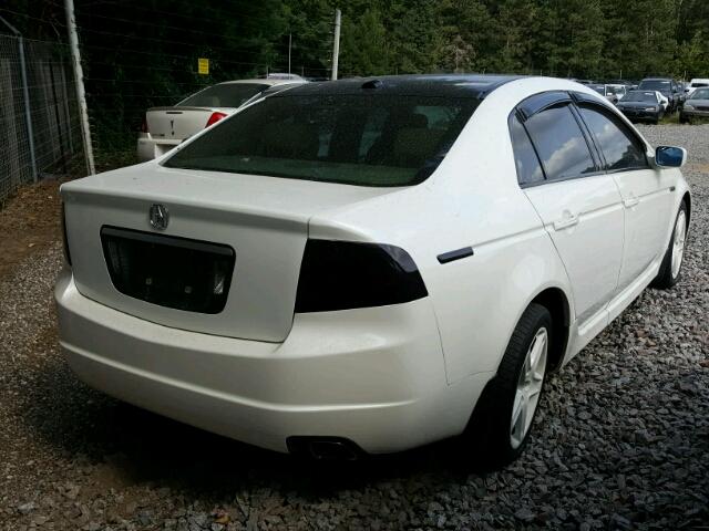 19UUA66264A007966 - 2004 ACURA TL WHITE photo 4