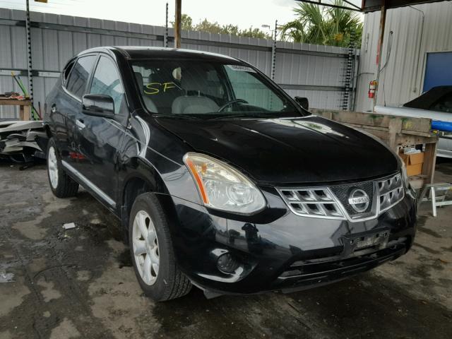 JN8AS5MT0BW573923 - 2011 NISSAN ROGUE S BLACK photo 1