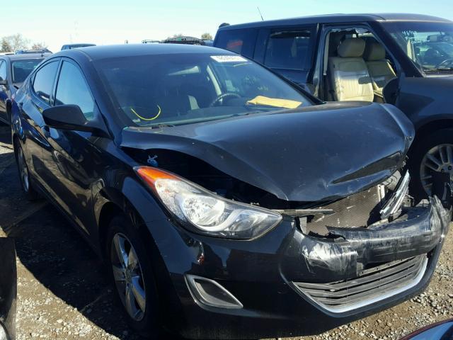 KMHDH4AE7DU781377 - 2013 HYUNDAI ELANTRA GL BLACK photo 1