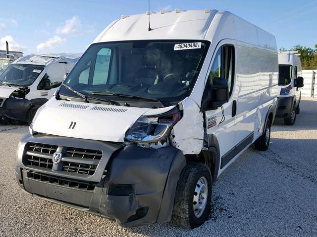 3C6TRVDG7HE553231 - 2017 RAM PROMASTER WHITE photo 2