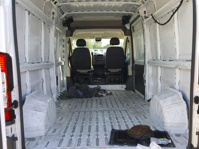 3C6TRVDG7HE553231 - 2017 RAM PROMASTER WHITE photo 9