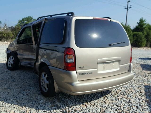 1GHDX03E64D222054 - 2004 OLDSMOBILE SILHOUETTE TAN photo 3