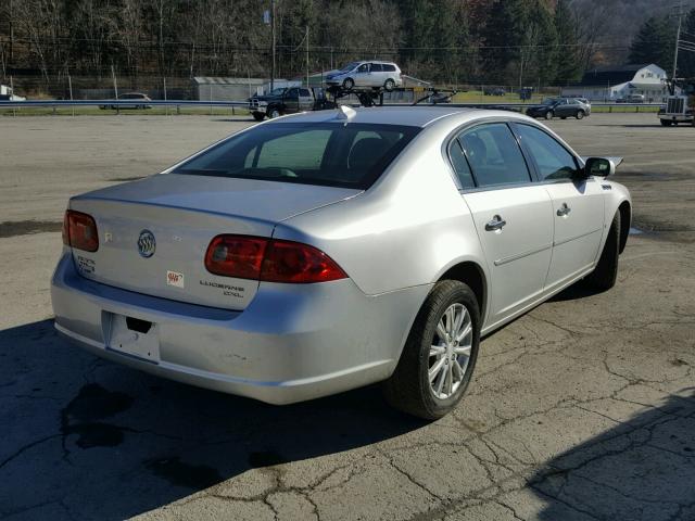 1G4HD57129U106602 - 2009 BUICK LUCERNE CX SILVER photo 4