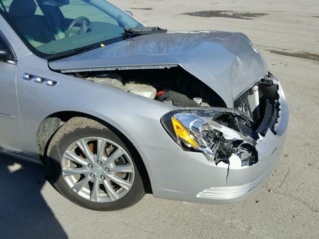 1G4HD57129U106602 - 2009 BUICK LUCERNE CX SILVER photo 9