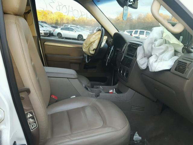1FMZU73K73UB33929 - 2003 FORD EXPLORER X WHITE photo 5