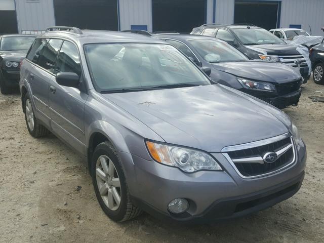 4S4BP61C597346979 - 2009 SUBARU OUTBACK 2. GRAY photo 1