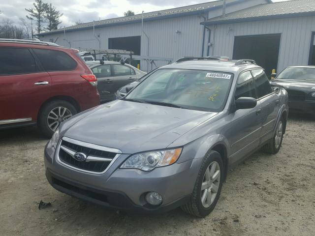 4S4BP61C597346979 - 2009 SUBARU OUTBACK 2. GRAY photo 2