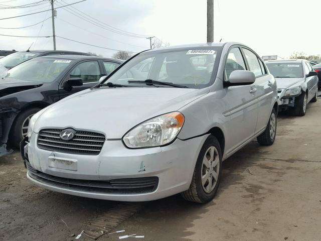 KMHCN4AC0BU601639 - 2011 HYUNDAI ACCENT GLS SILVER photo 2