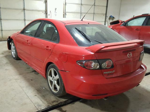 1YVHP84C885M00057 - 2008 MAZDA 6 I RED photo 3