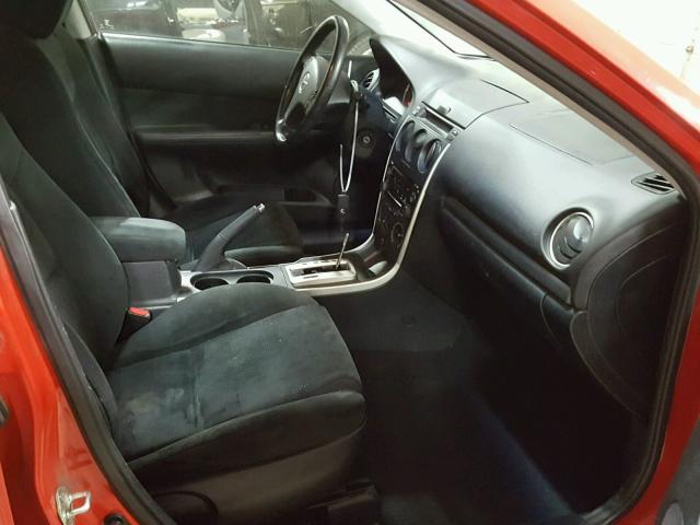 1YVHP84C885M00057 - 2008 MAZDA 6 I RED photo 5