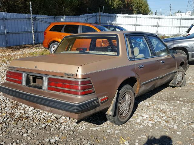 2G2AF19X1F1217907 - 1985 PONTIAC 6000 BEIGE photo 4