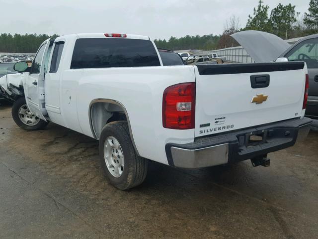 1GCRCSE02CZ244381 - 2012 CHEVROLET SILVERADO WHITE photo 3