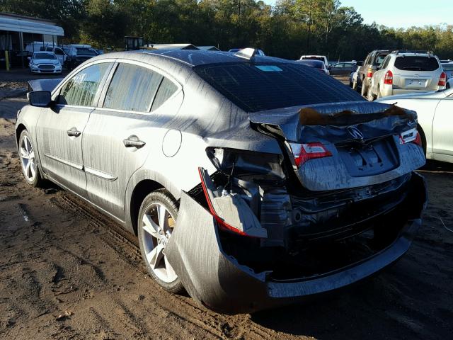 19VDE1F71DE012323 - 2013 ACURA ILX 20 TEC GRAY photo 3