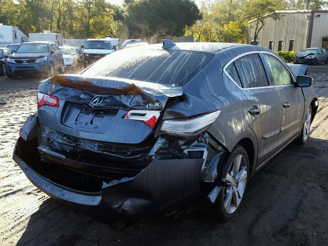 19VDE1F71DE012323 - 2013 ACURA ILX 20 TEC GRAY photo 4