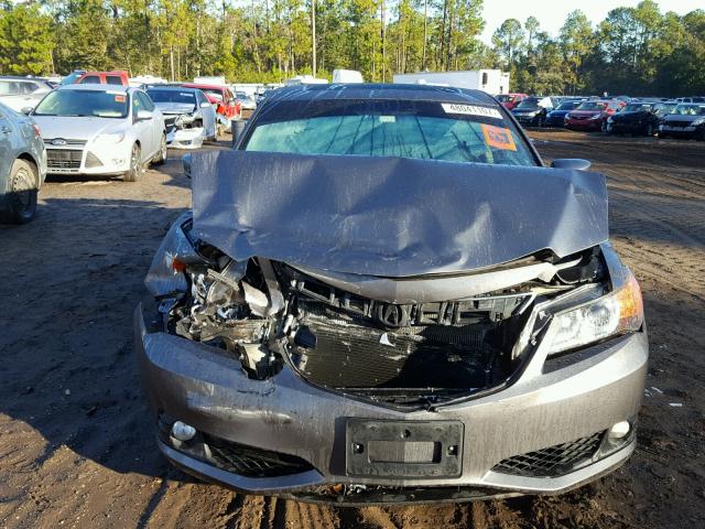 19VDE1F71DE012323 - 2013 ACURA ILX 20 TEC GRAY photo 9