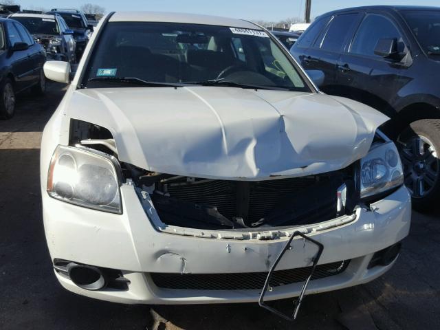 4A3AB36F69E037191 - 2009 MITSUBISHI GALANT ES WHITE photo 10