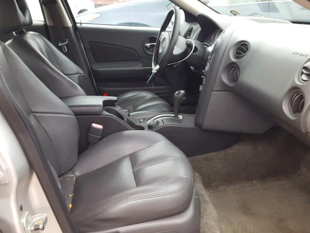 2G2WS522551349090 - 2005 PONTIAC GRAND PRIX SILVER photo 5