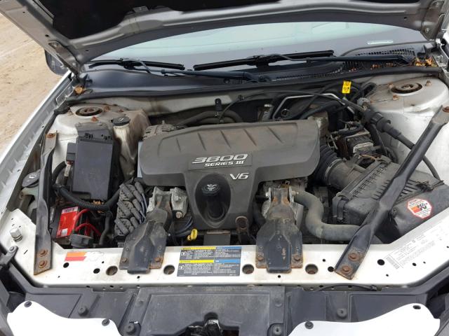 2G2WS522551349090 - 2005 PONTIAC GRAND PRIX SILVER photo 7