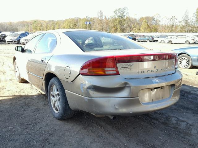 2B3HD46R02H286890 - 2002 DODGE INTREPID S GRAY photo 3