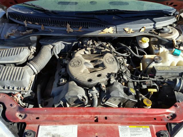 2B3HD46R02H286890 - 2002 DODGE INTREPID S GRAY photo 7