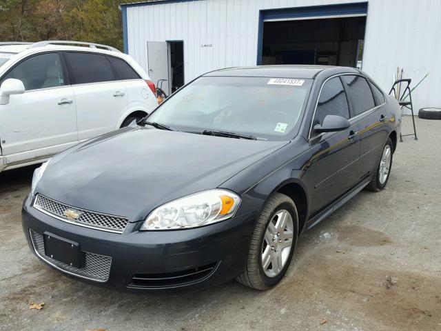 2G1WG5E36C1324268 - 2012 CHEVROLET IMPALA LT CHARCOAL photo 2