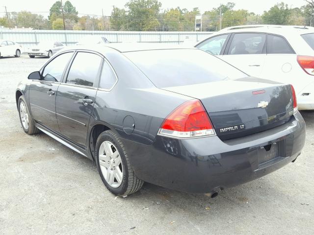 2G1WG5E36C1324268 - 2012 CHEVROLET IMPALA LT CHARCOAL photo 3