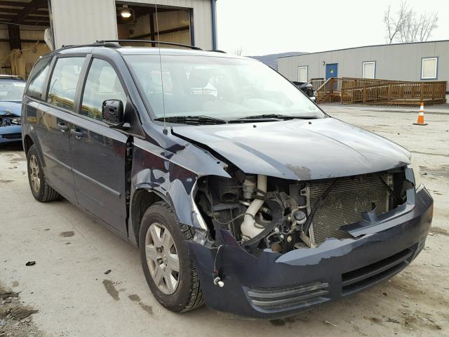 1D8HN44H98B179782 - 2008 DODGE GRAND CARA BLUE photo 1