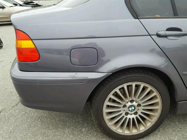 WBAEW53403PG23694 - 2003 BMW 330 XI GRAY photo 10