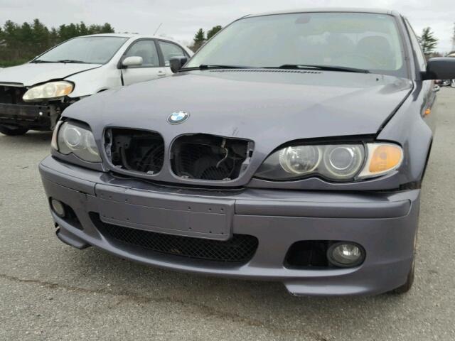 WBAEW53403PG23694 - 2003 BMW 330 XI GRAY photo 9