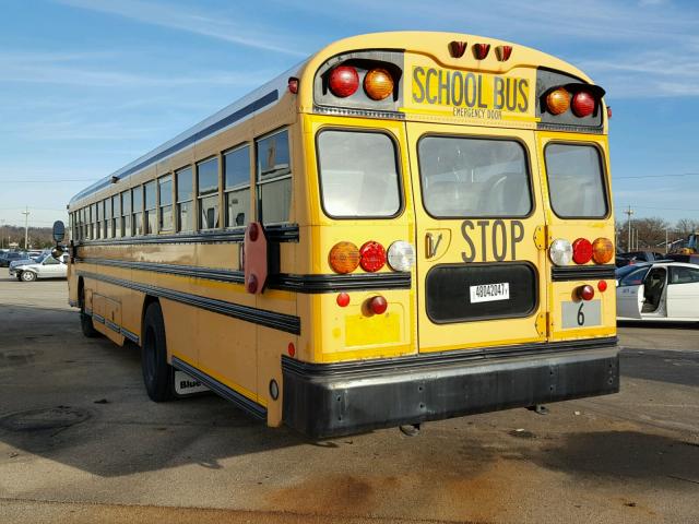 1BABNCKA77F240021 - 2007 BLUE BIRD SCHOOL BUS YELLOW photo 3