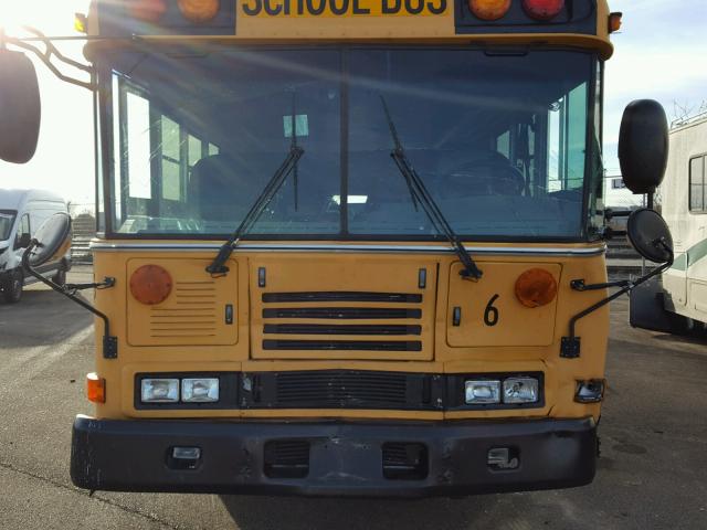 1BABNCKA77F240021 - 2007 BLUE BIRD SCHOOL BUS YELLOW photo 9