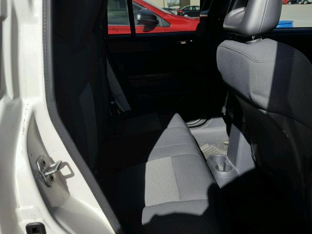 1J4FT47B69D111135 - 2009 JEEP COMPASS SP WHITE photo 6