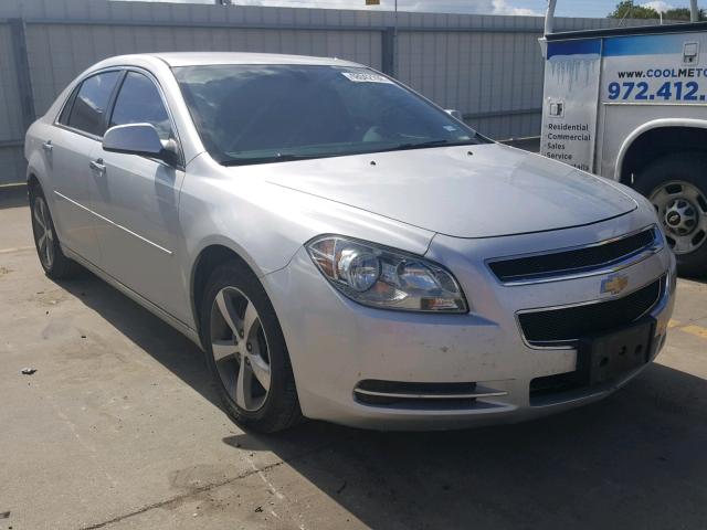 1G1ZC5EU0CF397338 - 2012 CHEVROLET MALIBU 1LT GRAY photo 1