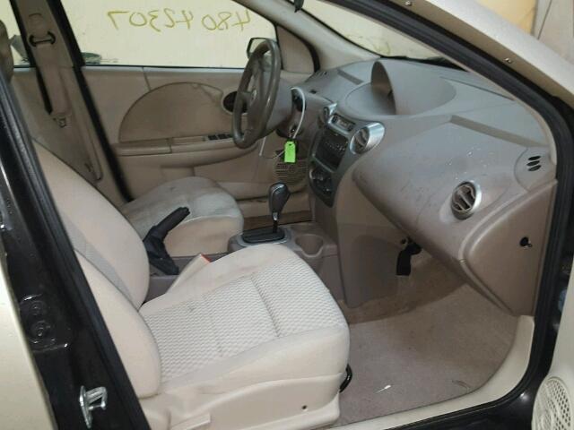 1G8AJ52F75Z172538 - 2005 SATURN ION LEVEL GOLD photo 5