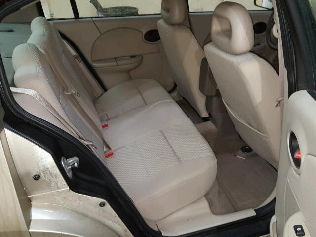 1G8AJ52F75Z172538 - 2005 SATURN ION LEVEL GOLD photo 6