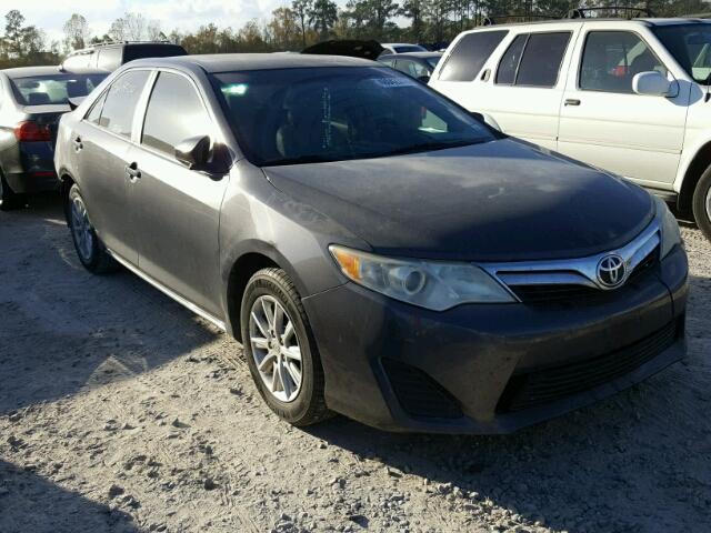 4T4BF1FK1CR160831 - 2012 TOYOTA CAMRY BASE CHARCOAL photo 1