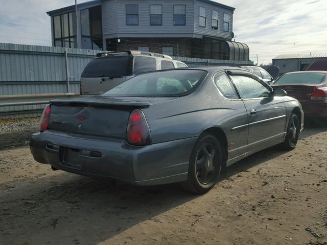 2G1WX12K349160792 - 2004 CHEVROLET MONTE CARL GRAY photo 4