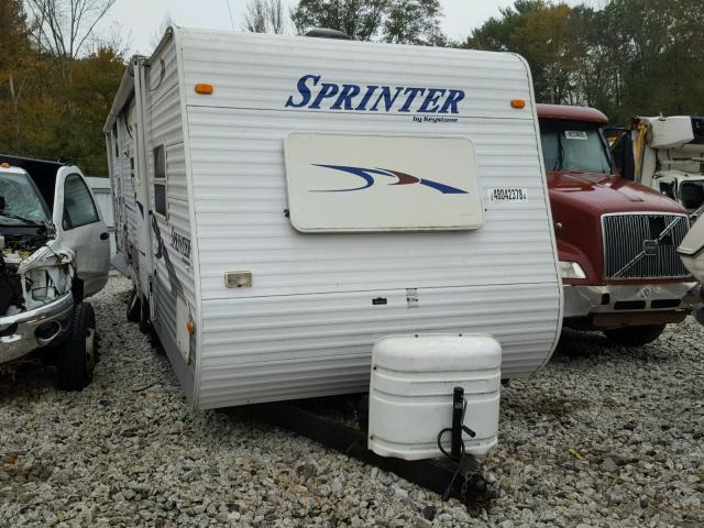 4YDT307284A215215 - 2004 KEYSTONE SPRINTER თეთრი ფოტო 1